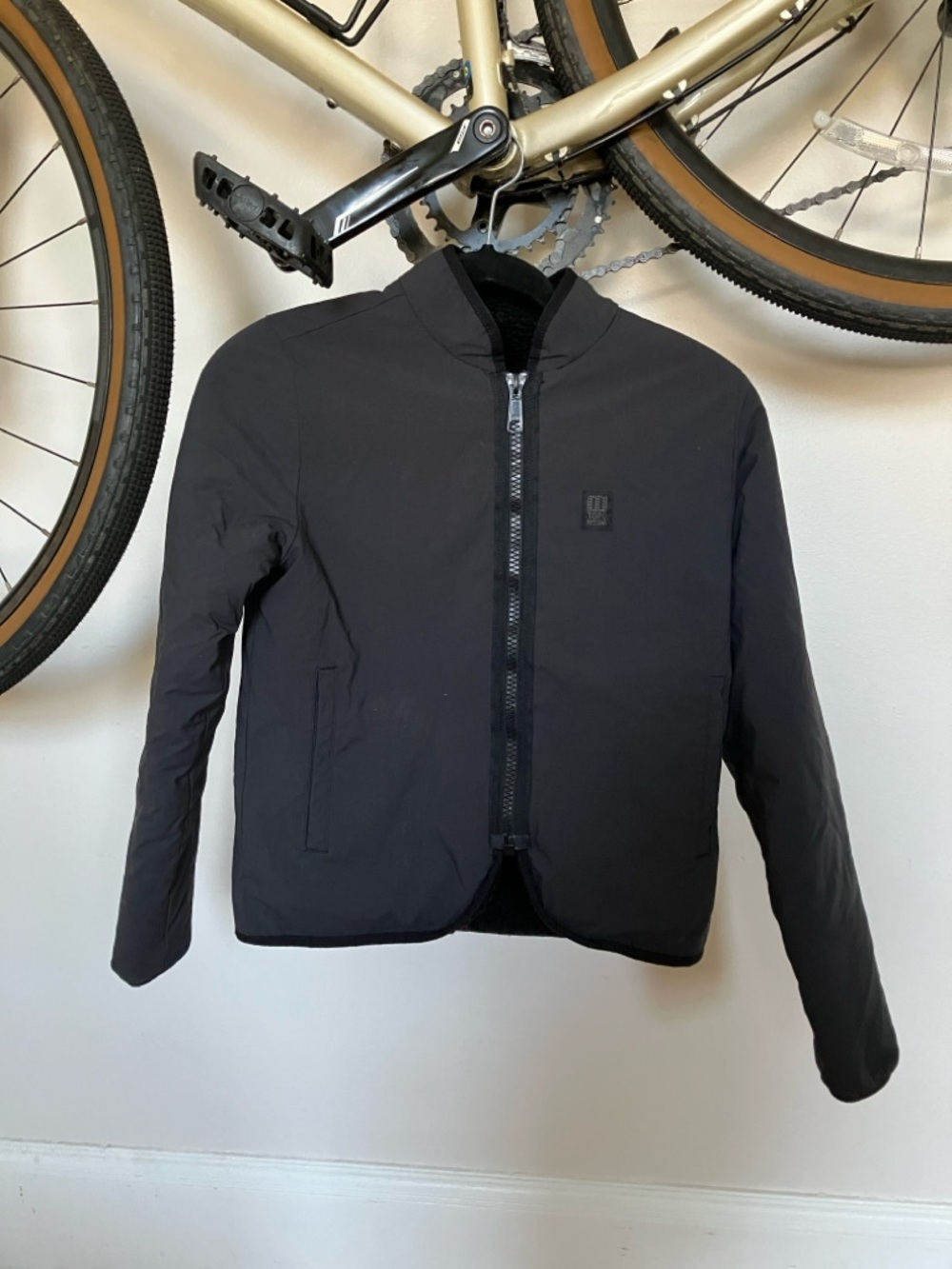 Topo Designs Black Sherpa Jacket - Women's Short Zip